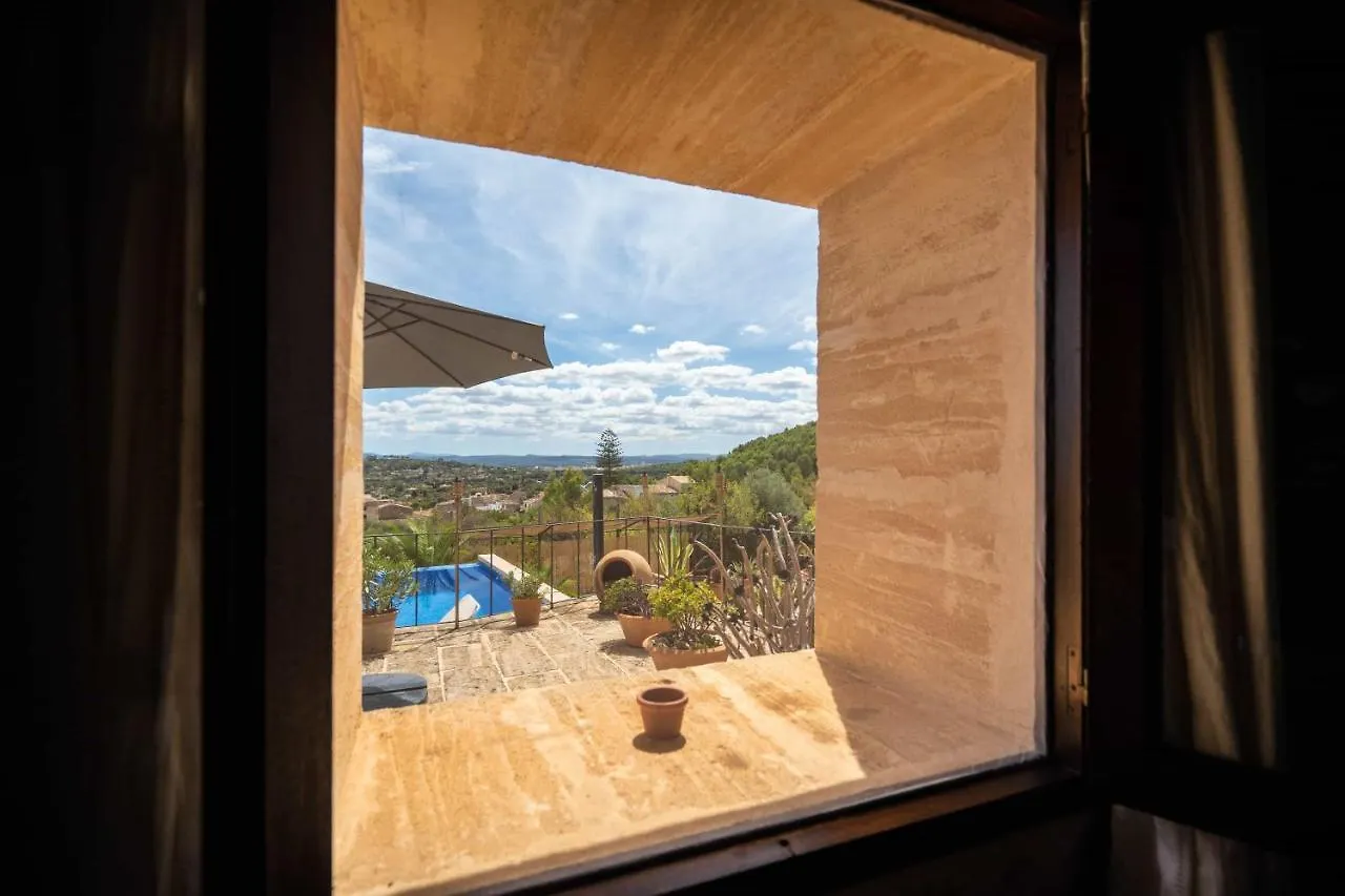 Can Pulit - Finca Romantica Para 2 Con Piscina Y Vistas En Selva  Selva (Mallorca)