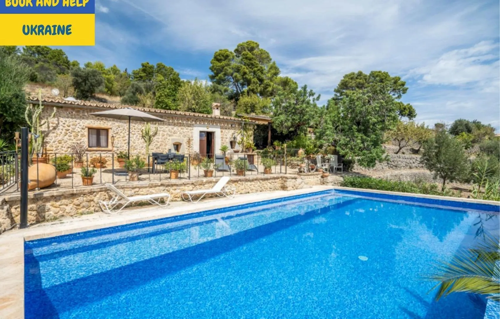 Hébergement de vacances Can Pulit - Finca Romantica Para 2 Con Piscina Y Vistas En Selva